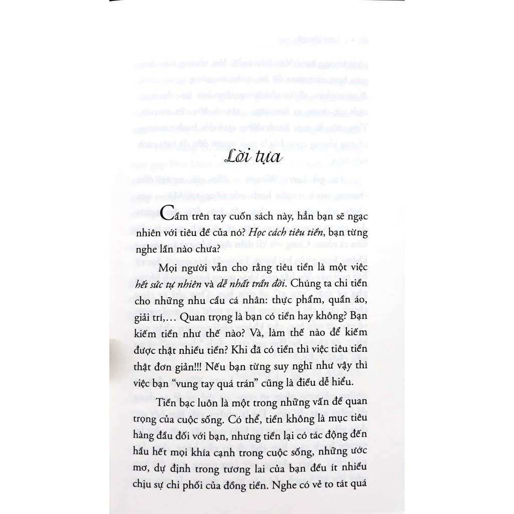 Sách - Học cách tiêu tiền