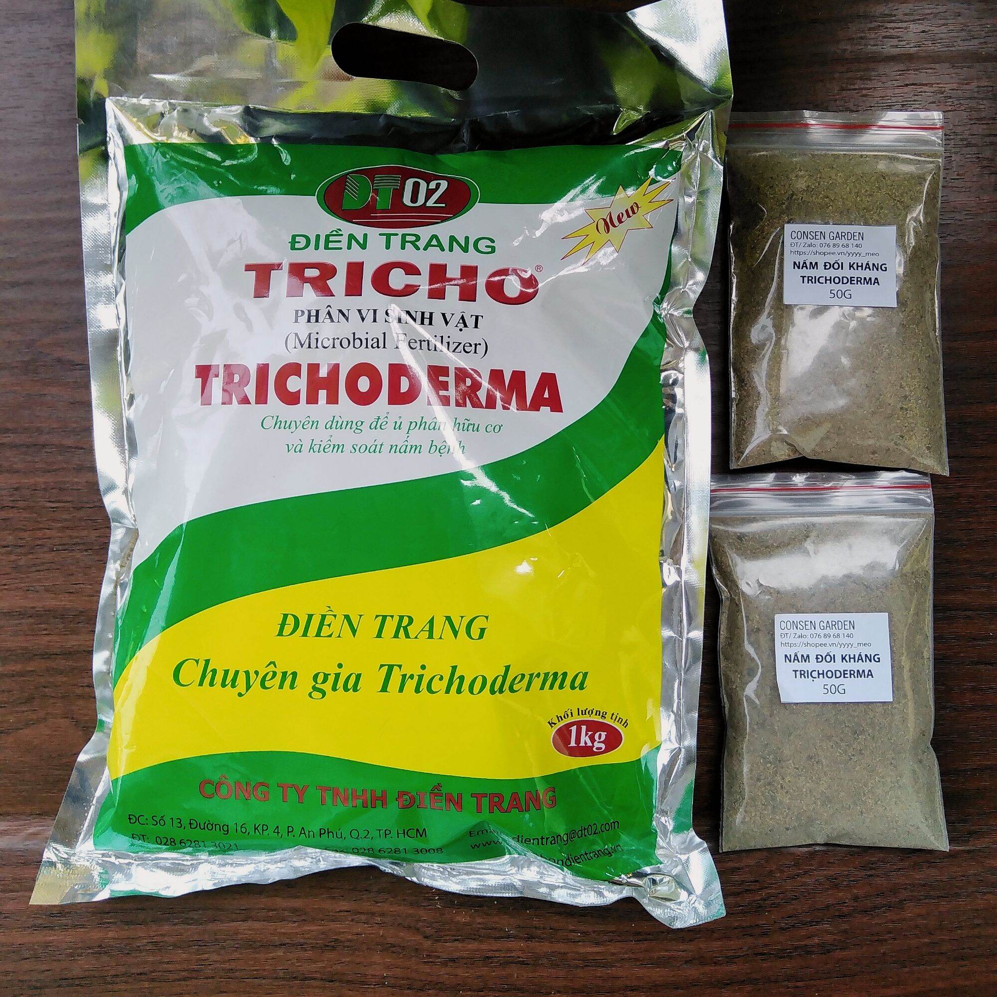 Nấm Đối Kháng Trichoderma Gói 50 gram
