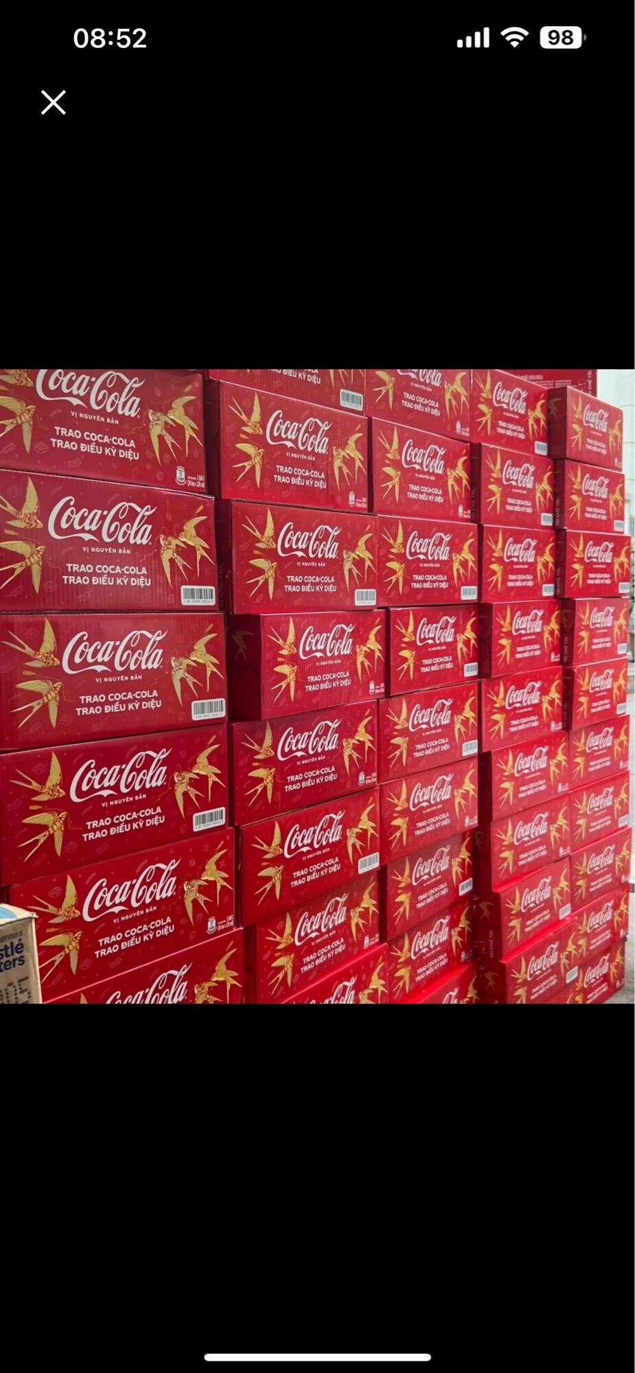 Thùng 24 lon Cocacola 330ml