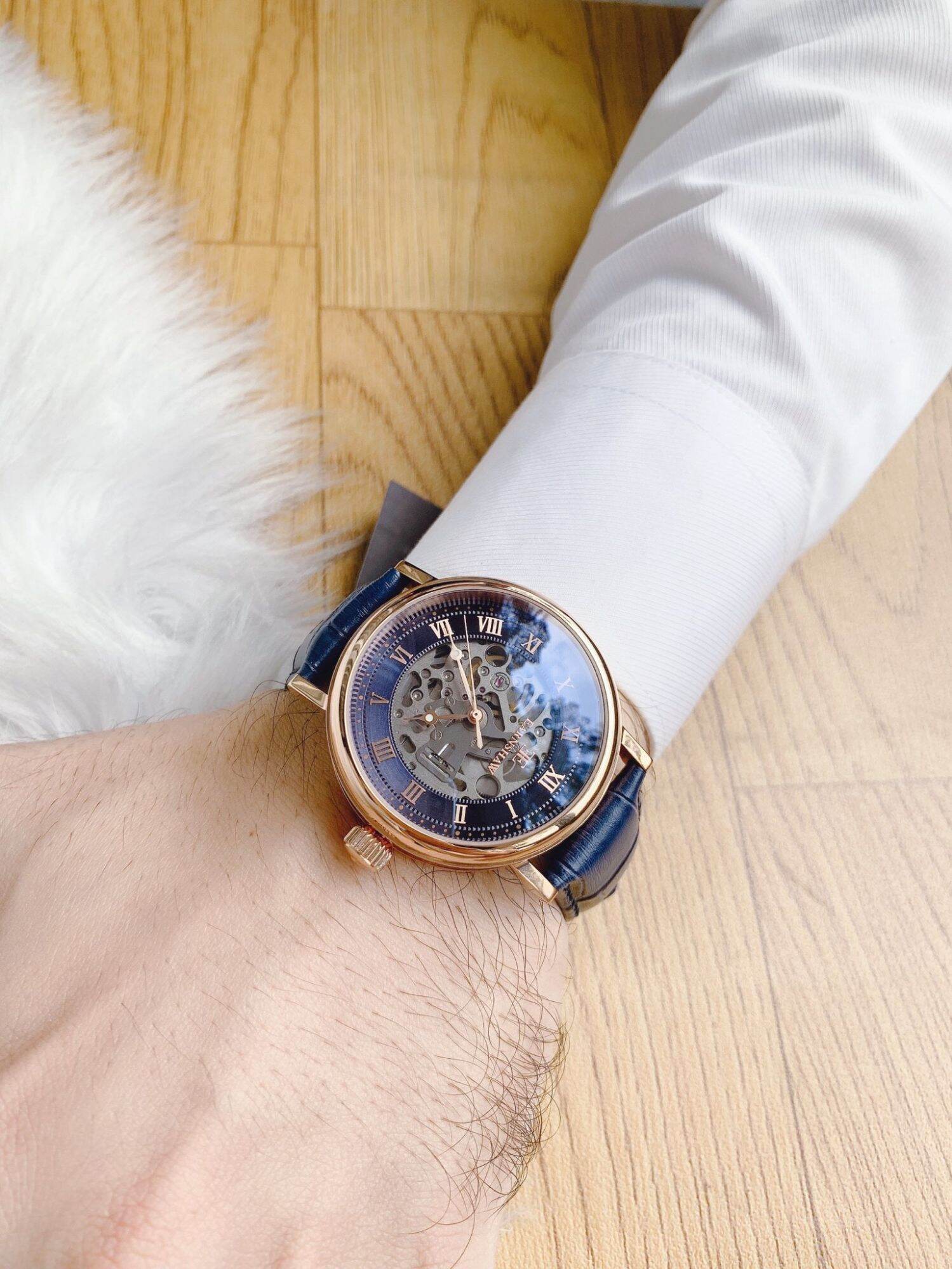 Đồng hồ nam Thomas automatic case 42