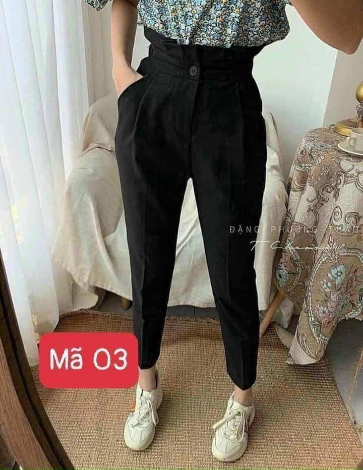 ( 60-90kg ) QUẦN BAGGY LƯNG THUN BIGSIZE ( Ảnh mặc thật )