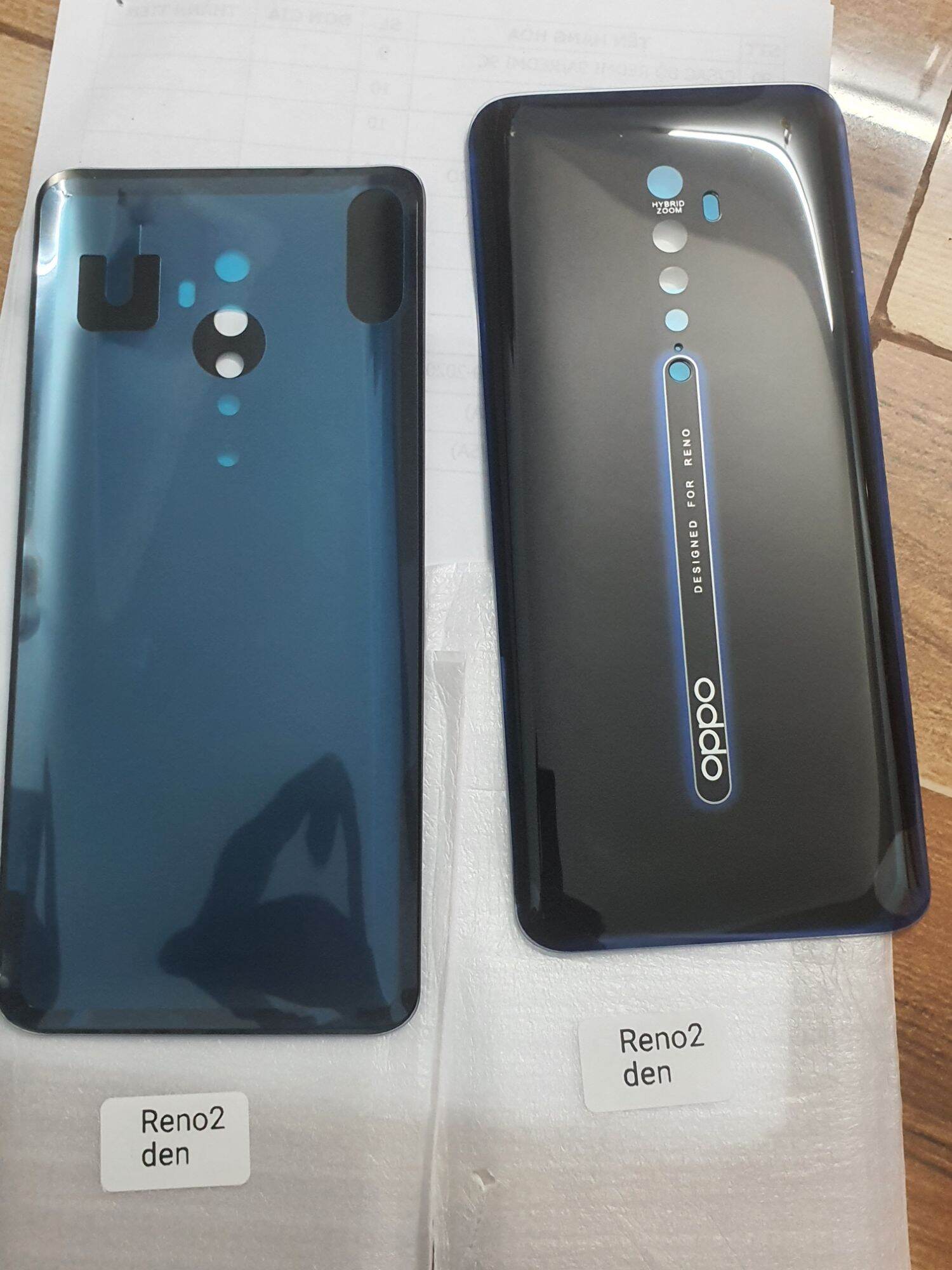 Nắp lưng oppo reno 2 bao test