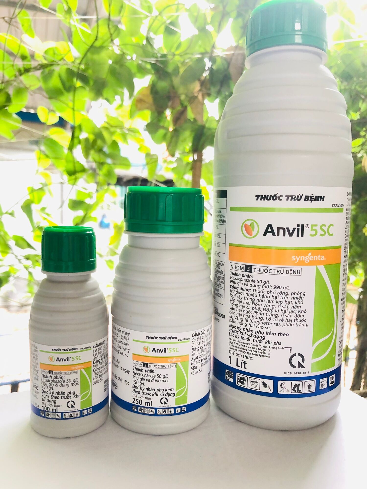 Anvil 5sc - trừ các loại bệnh trên lúa và các cây trồng