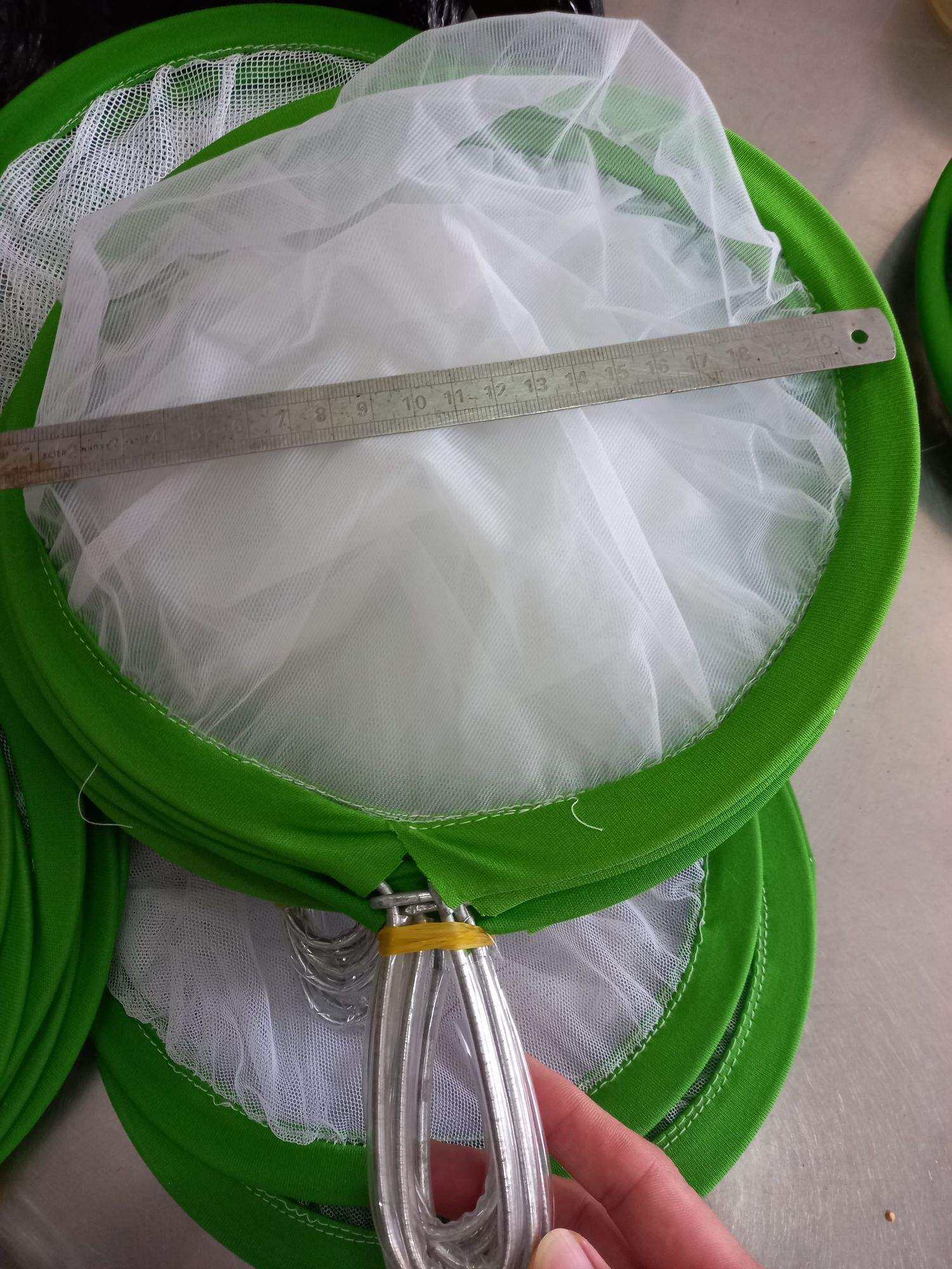 Vợt xúc cá 7 màu, beta, bobo, trứng nước, lỗ mịn (25cm/ cây)