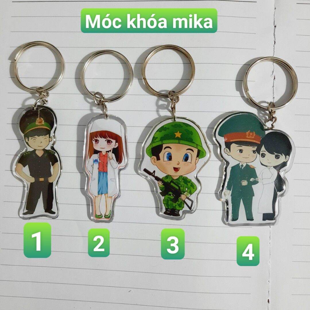 Móc Khóa mika Q.Đ