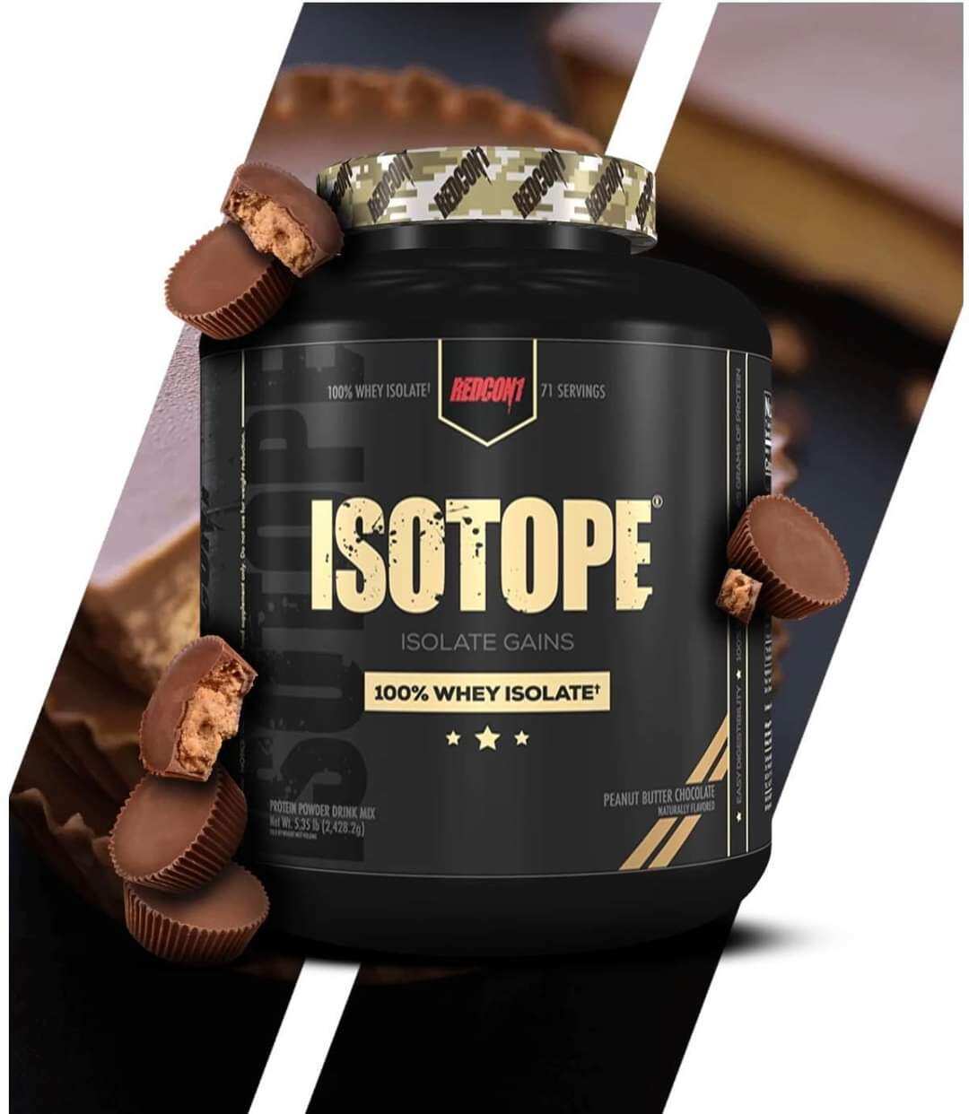 REDCON1 ISOTOPE Whey Protein 100% Isolate Hydrolyzed Tăng Cơ 71 Servings