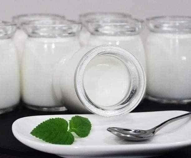 Hộp 12 hũ đựng sữa chua thủy tinh