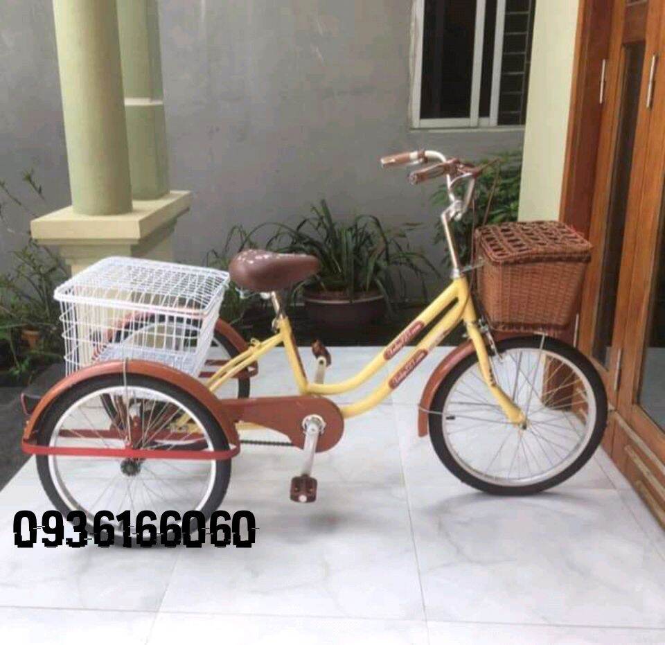 XE ĐẠP 3 BÁNH CHO NGƯỜI GIÀ