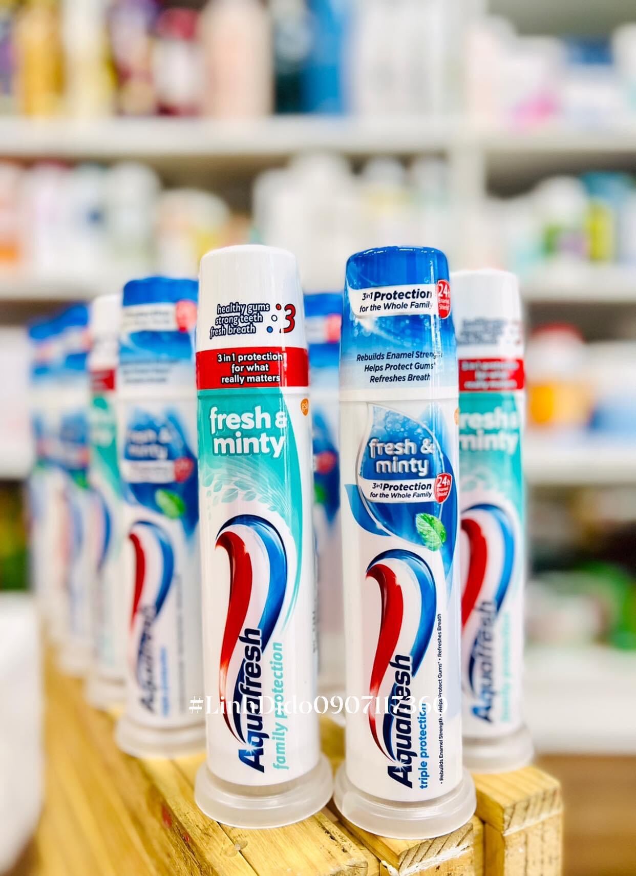Kem đánh răng Aquafresh