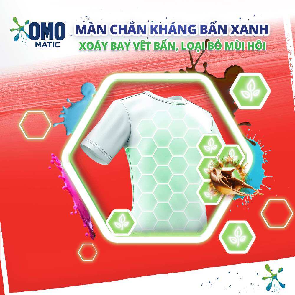 Nước giặt OMO Matic Túi 2kg/ 18kg ( Mẫu Mới)