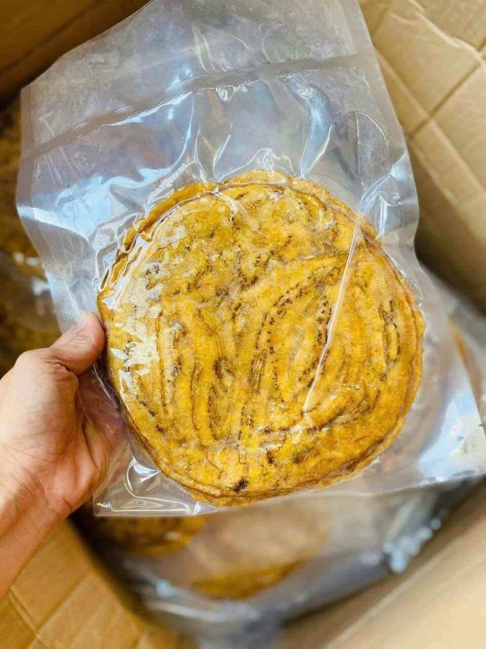 Chuoi ép phơi khô. 40k/500gr