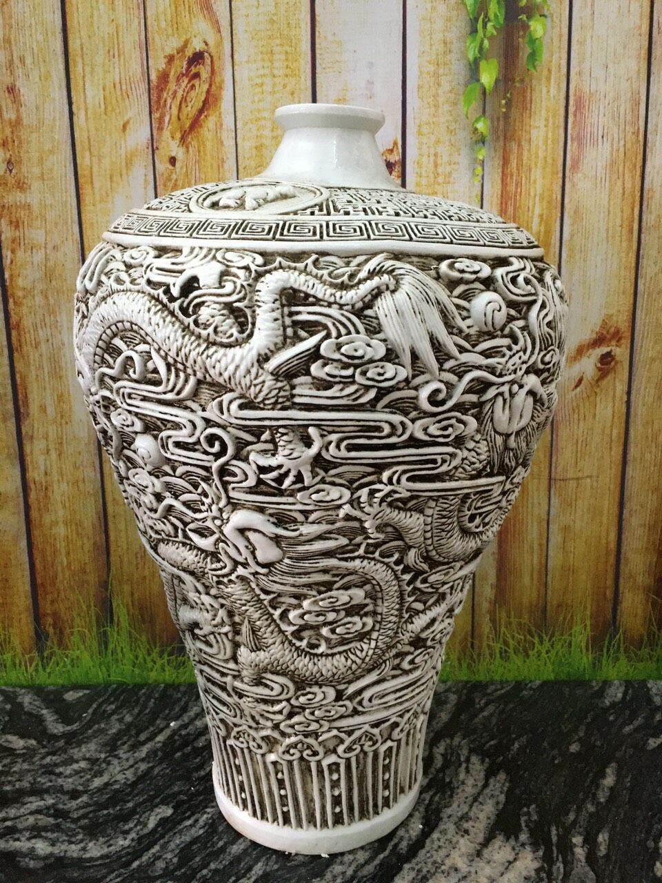 Bình sứ bạch định