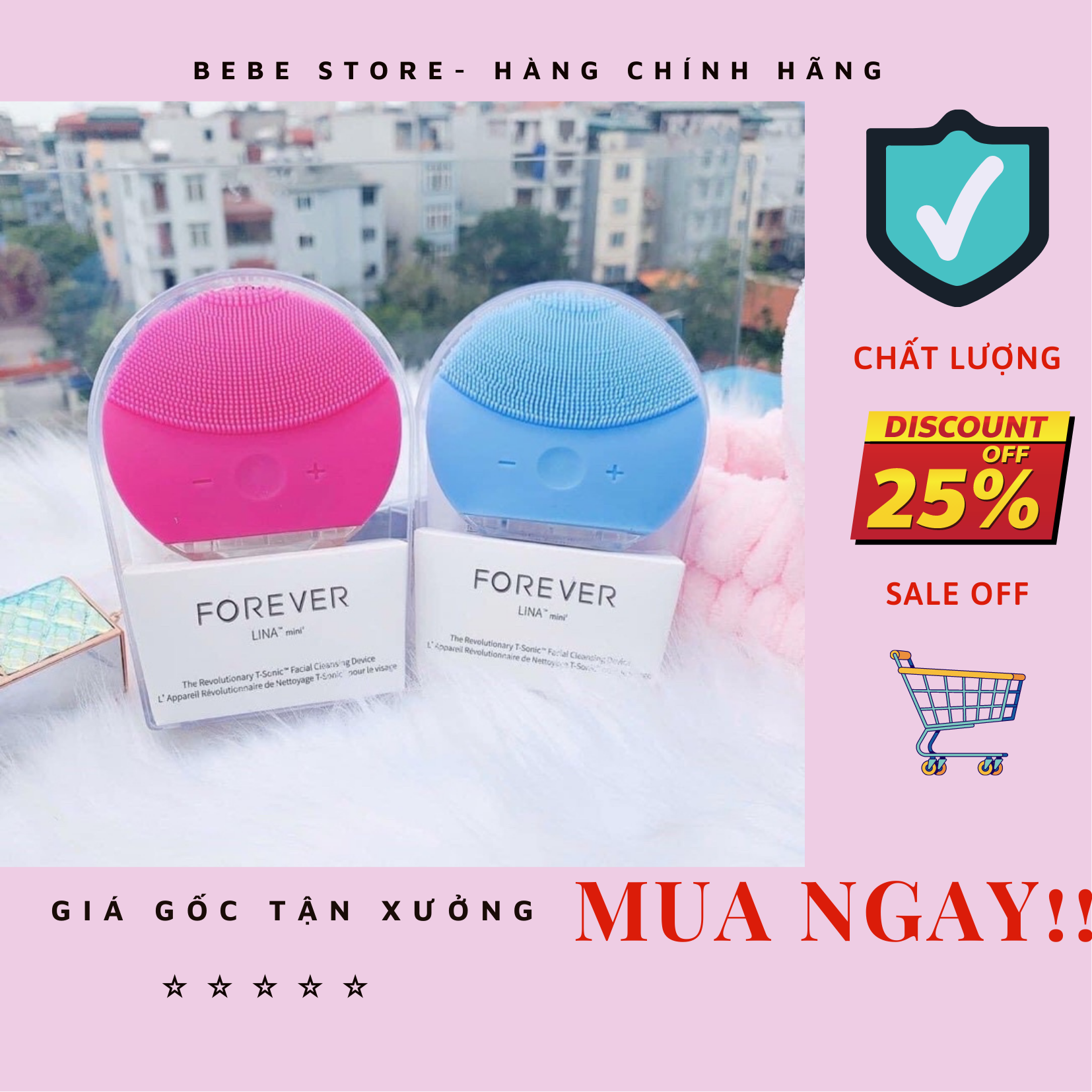 Máy rửa mặt Forever Lina mini2