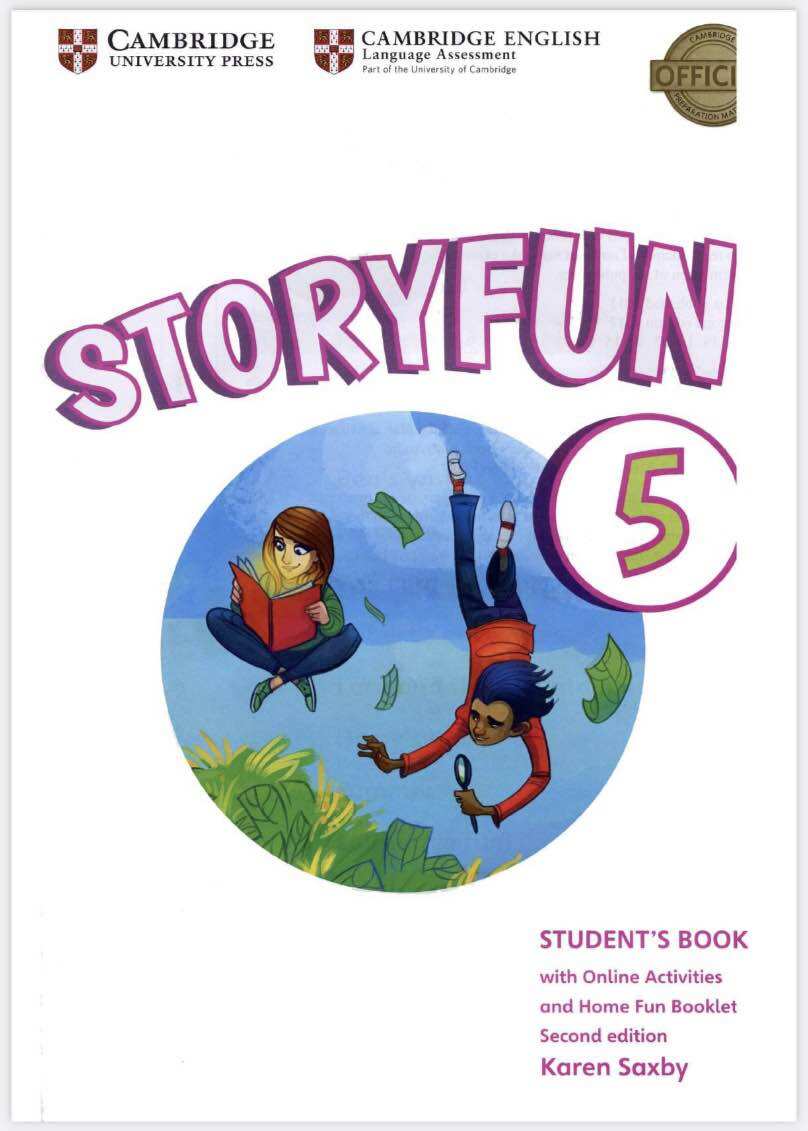 Story Fun - Level 5 Student Book m.à.u cho bé [Đẹp]