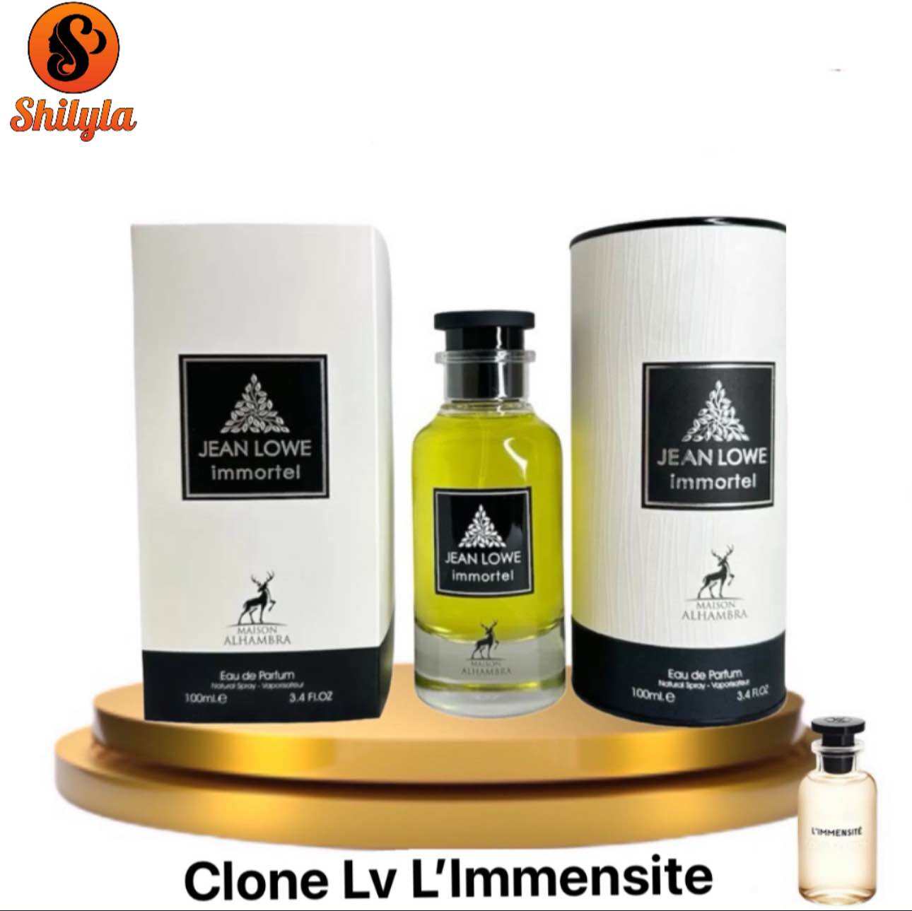 Maison Alhambra Jean Lowe Immortel ( Clone Lv L’Immensite ) - Nước Hoa Nam chiết 10ml Chính Hãng