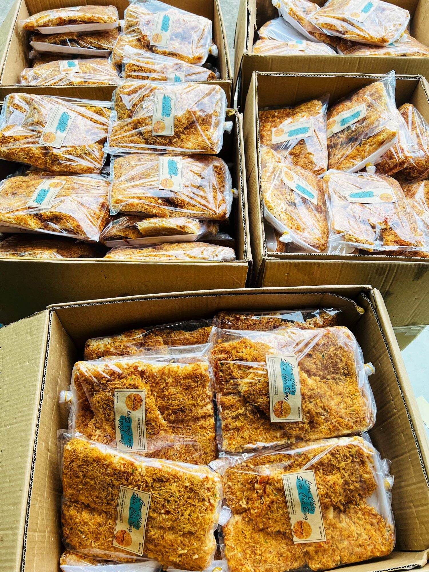 Cơm cháy miếng siêu chà bông 250g