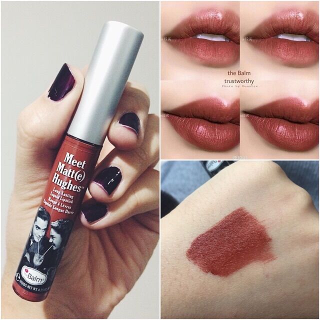 [Bill Mỹ] Son kem The Balm màu Trustworthy
