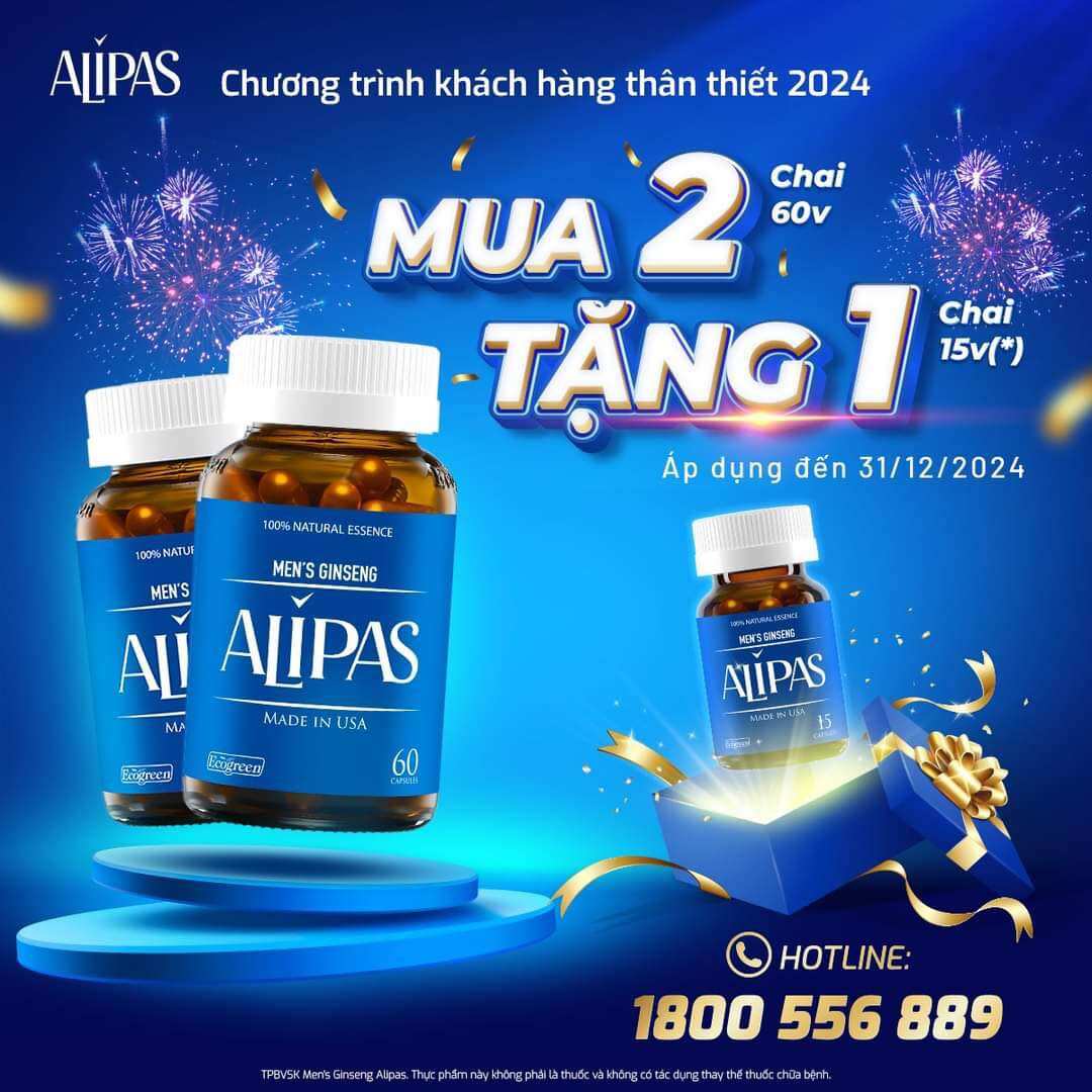 Alipas . hàng chính hãng. hộp 60 viên.