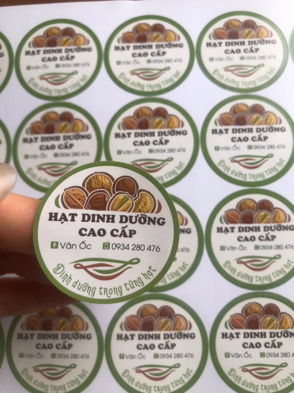 Nhân hạt bí xanh sấy chín 500gr