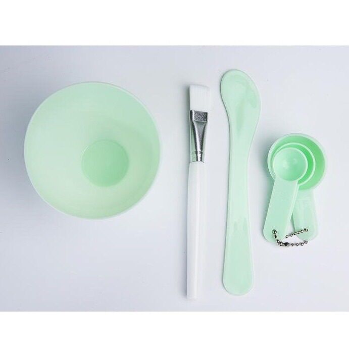 bộ bát trộn đắp mặt nạ 6in1 ( giao màu ngẫu nhiên )
