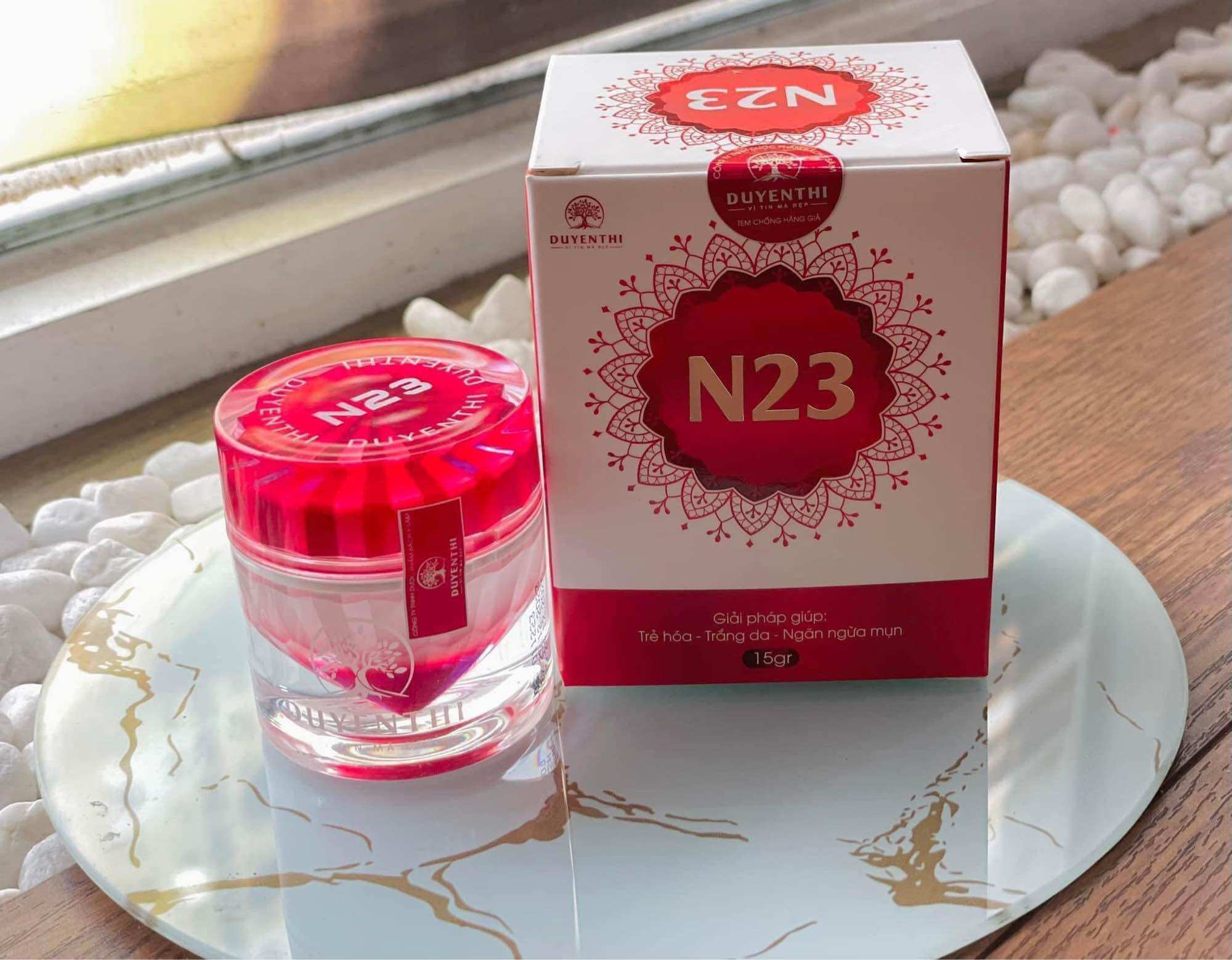 Kem dưỡng n23 mẫu mới - duyên thị dưỡng trắng da hộp 15gr, 10gr