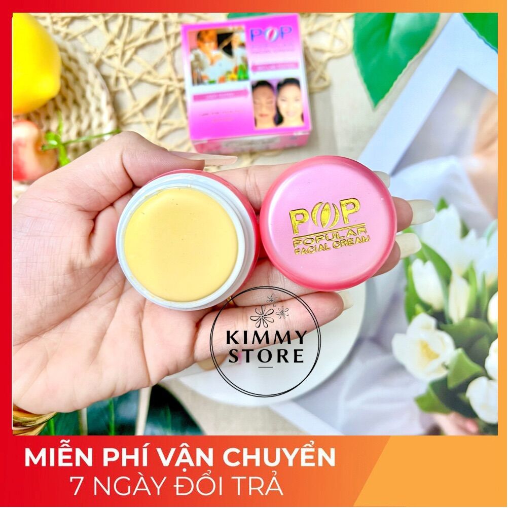 [HCM]Lẻ hộp 5g kem dưỡng trắng da pop thái