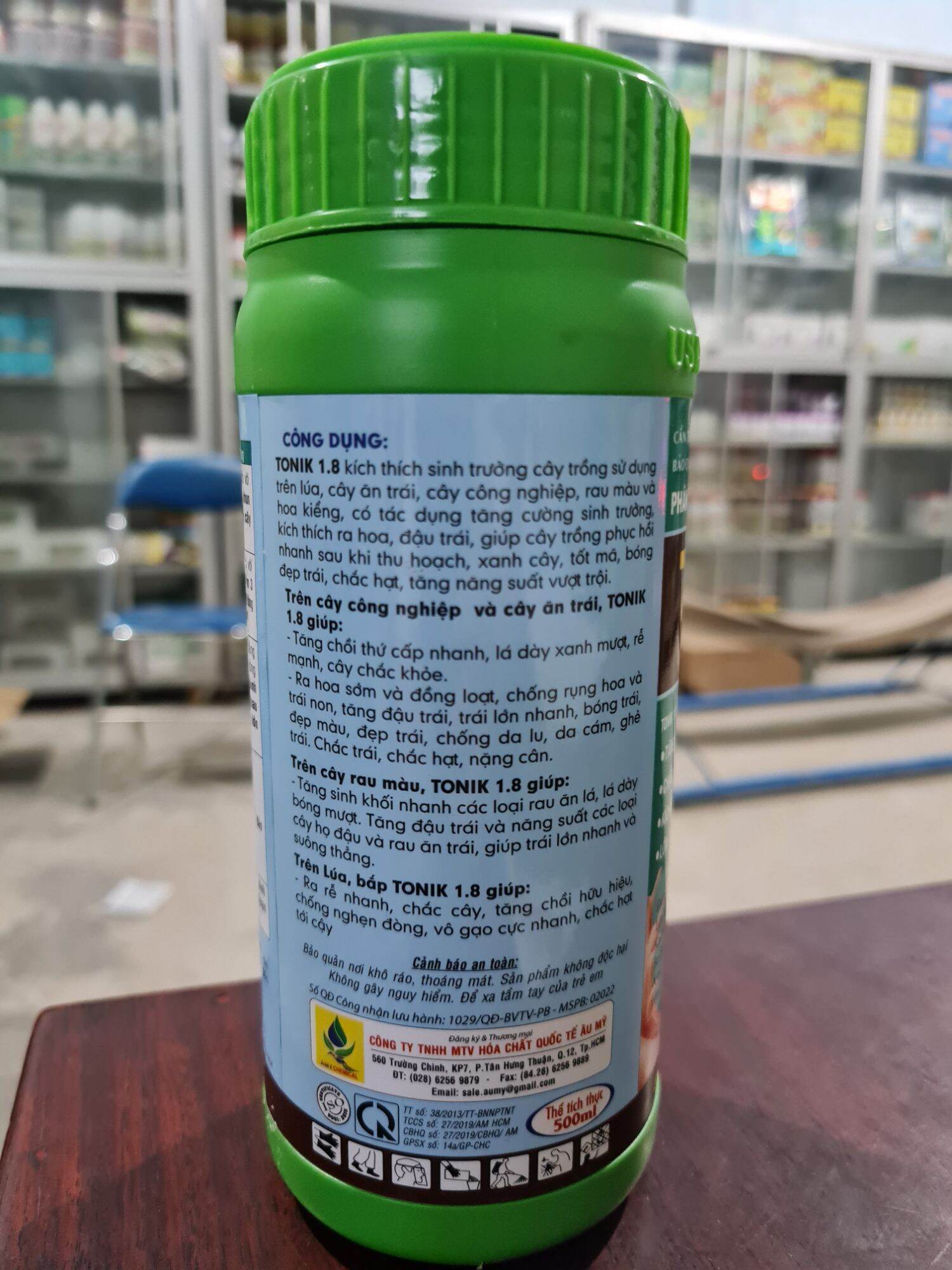 Phân bón lá TONIK 1.8 chai 500ml