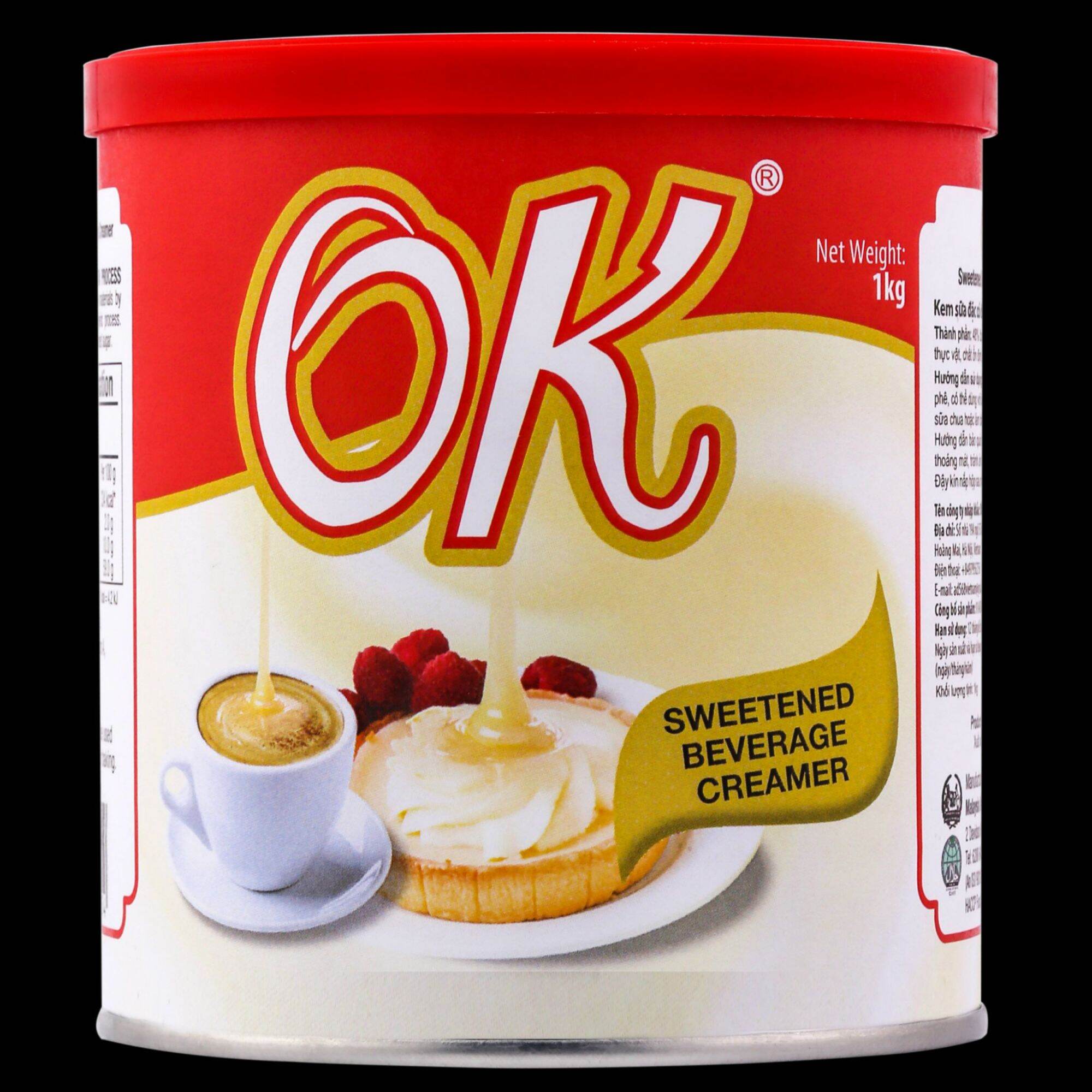 Date t2/2022.sữa đặc 1kg ok, hàng nhập khẩu singapore.