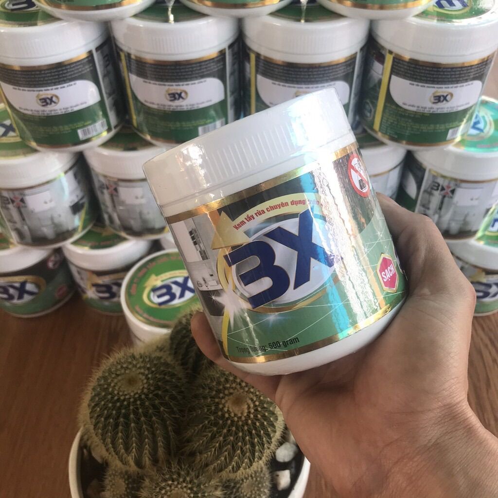 Kem tẩy gạch men 3x