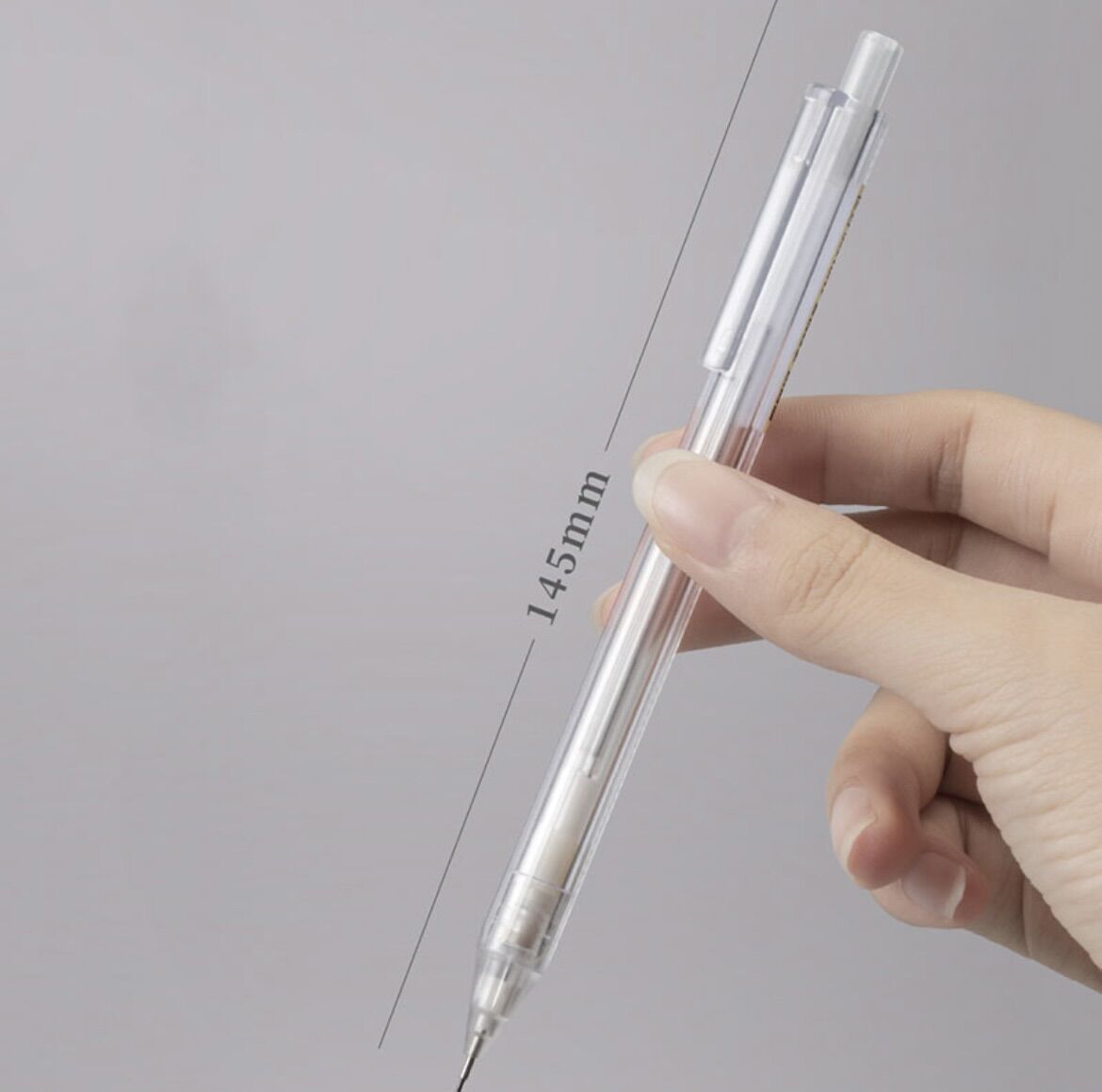 [Nhập RS0822 giảm 30k cho đơn 99k]Bút chì bấm cơ trong suốt 0.5mm