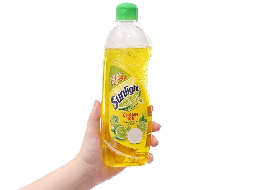 Sunlight nước rửa chén Chanh 367ml