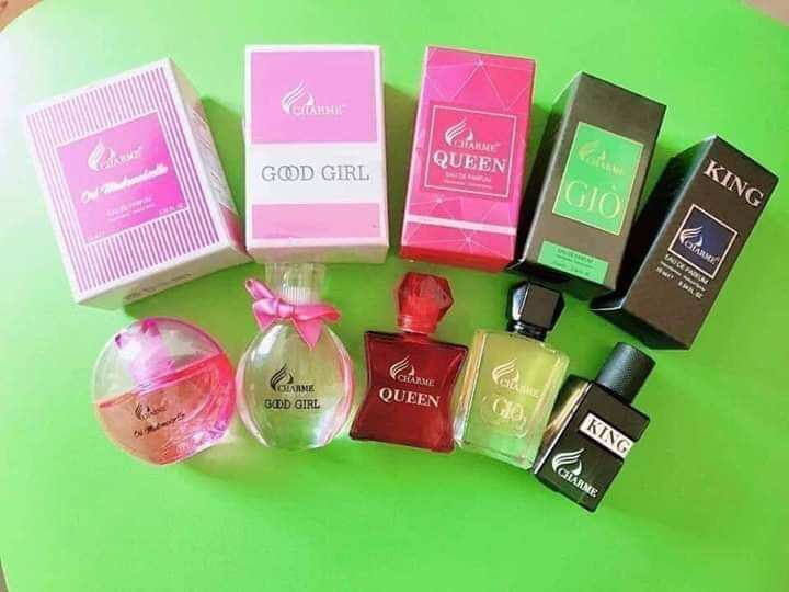 Set 5 chai nước hoa mini King Queen Giò Goodgirl Ori