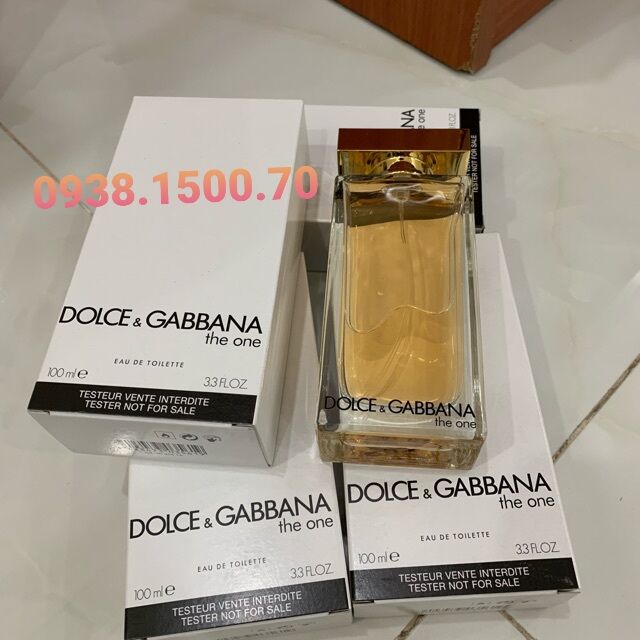 Nước Hoa Nữ Dolce & Gabbana The One EDT 100ml Tester