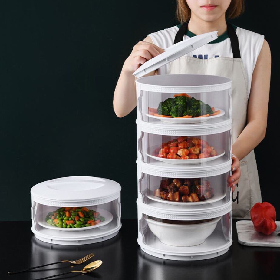 Lồng bàn giữ nhiệt thức ăn 5 tầng cao cấp