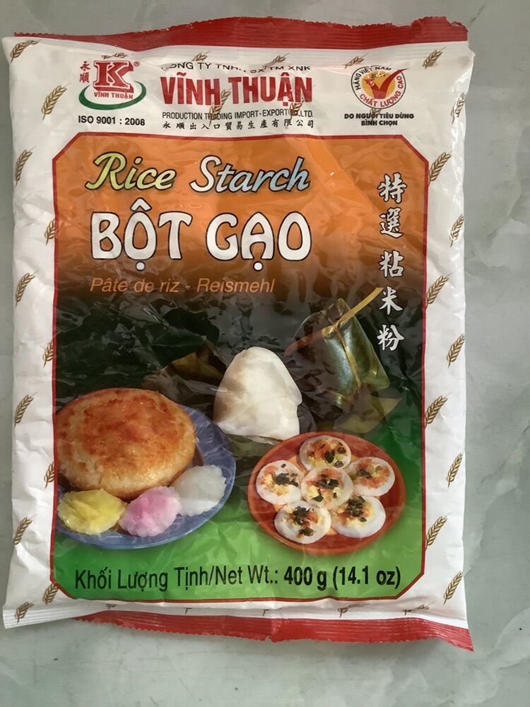 Combo 2 gói bột gạo Vĩnh thuận 400gram