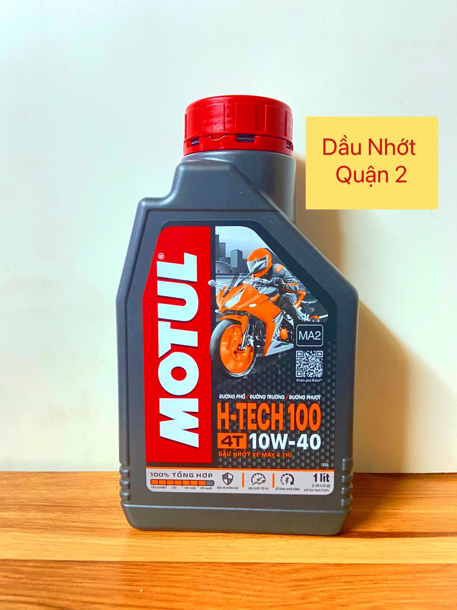 Nhớt motul H-Tech dành xe số 1L