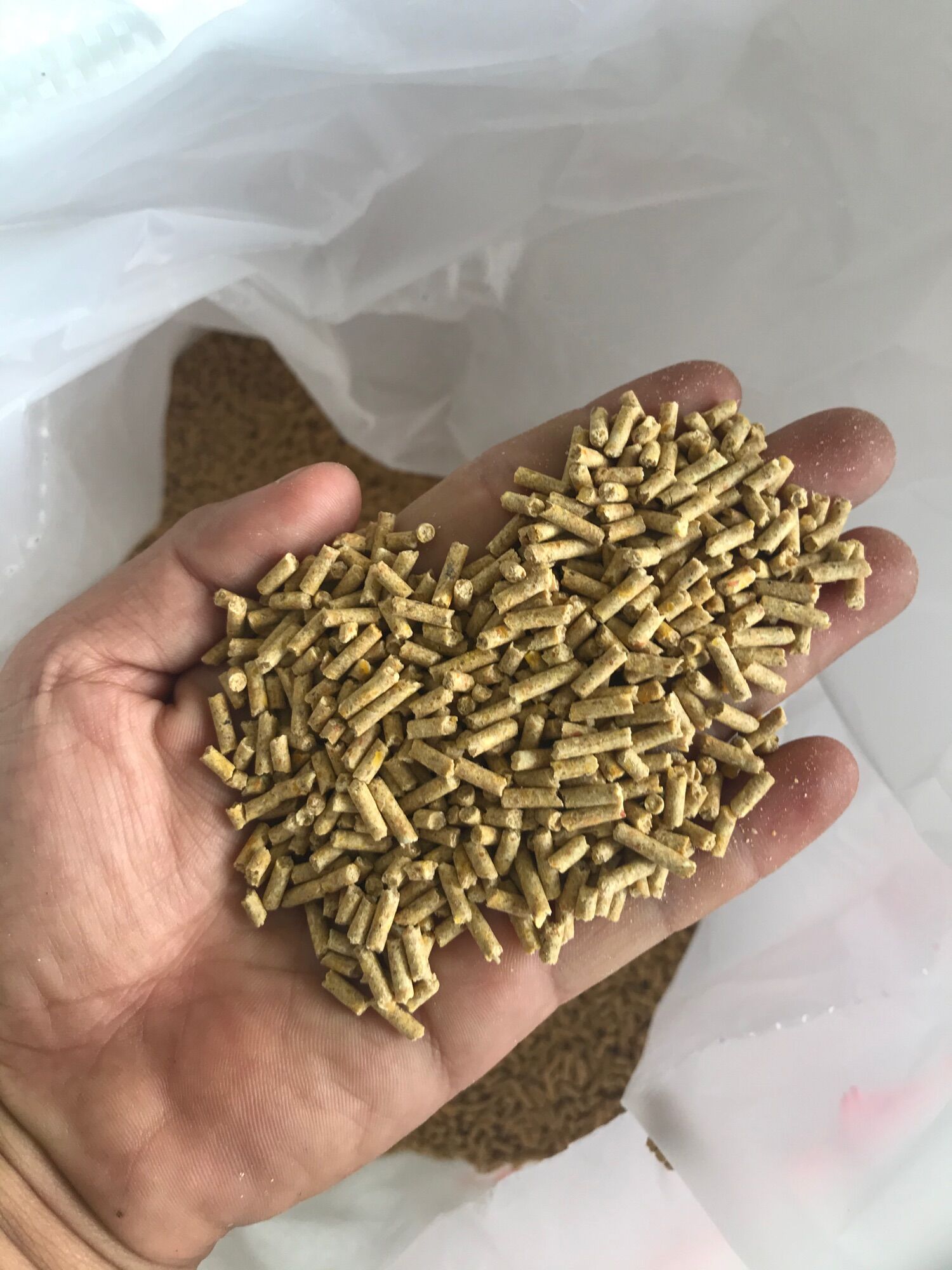 1kg thức ăn hỗn hợp dành cho gà lớn