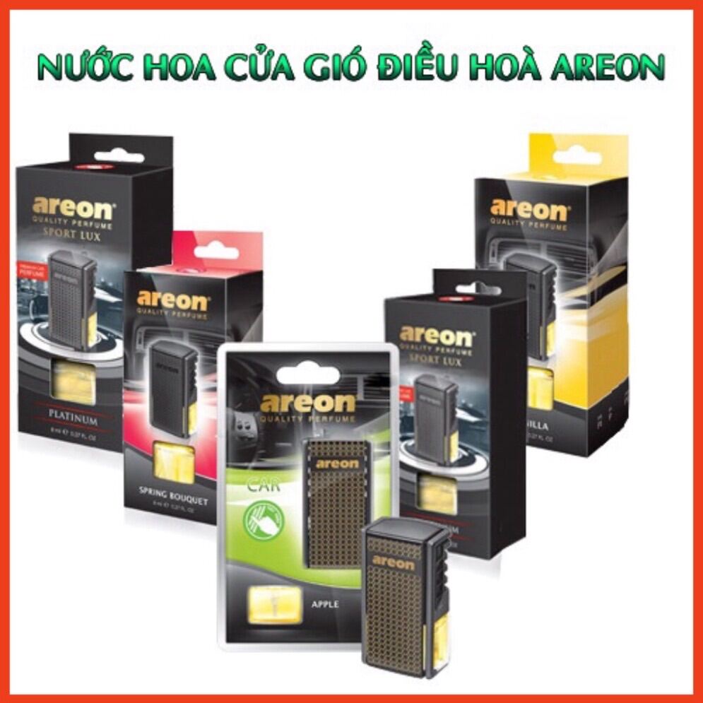 NƯỚC HOA KẸP CỬA GIÓ Ô TÔ AREON NHẬP KHẨU BULGARIA
