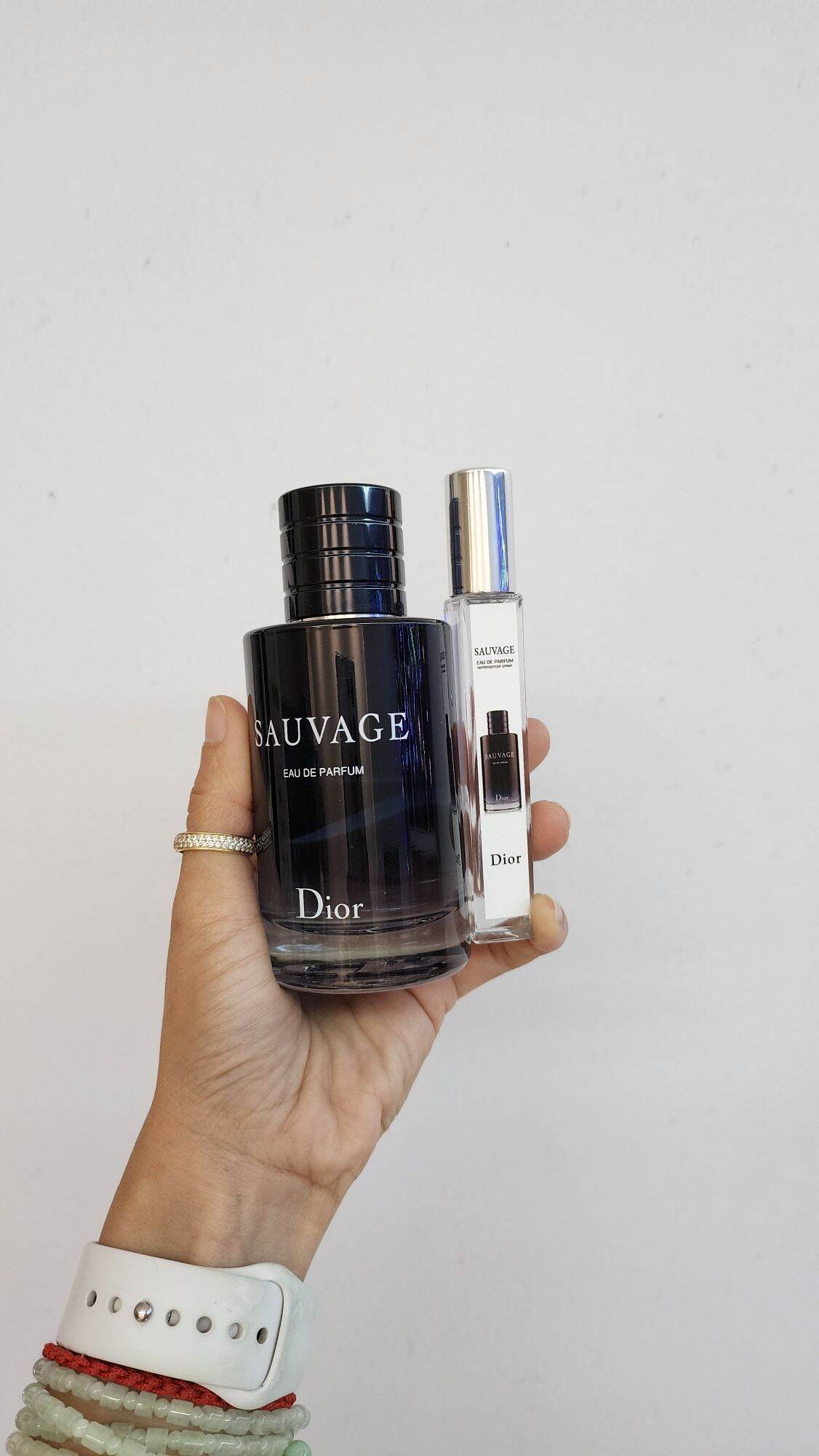 Fake vs Real Dior Sauvage Tester Perfume Eau De Parfum 100ML  YouTube