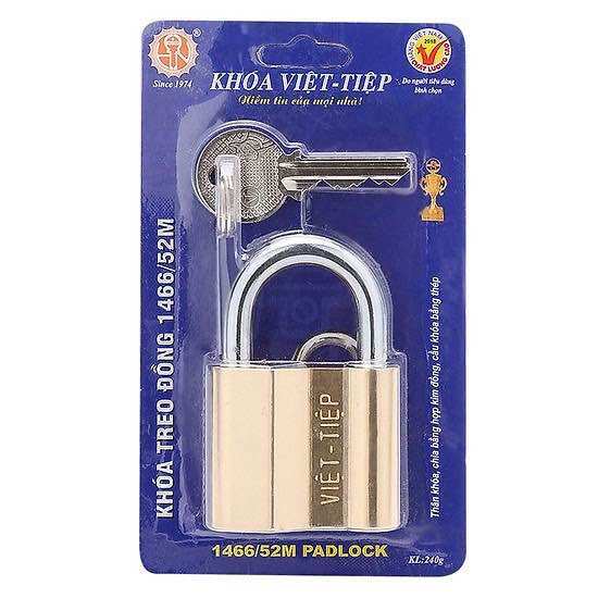 Khóa Việt Tiệp 63mm chính hãng