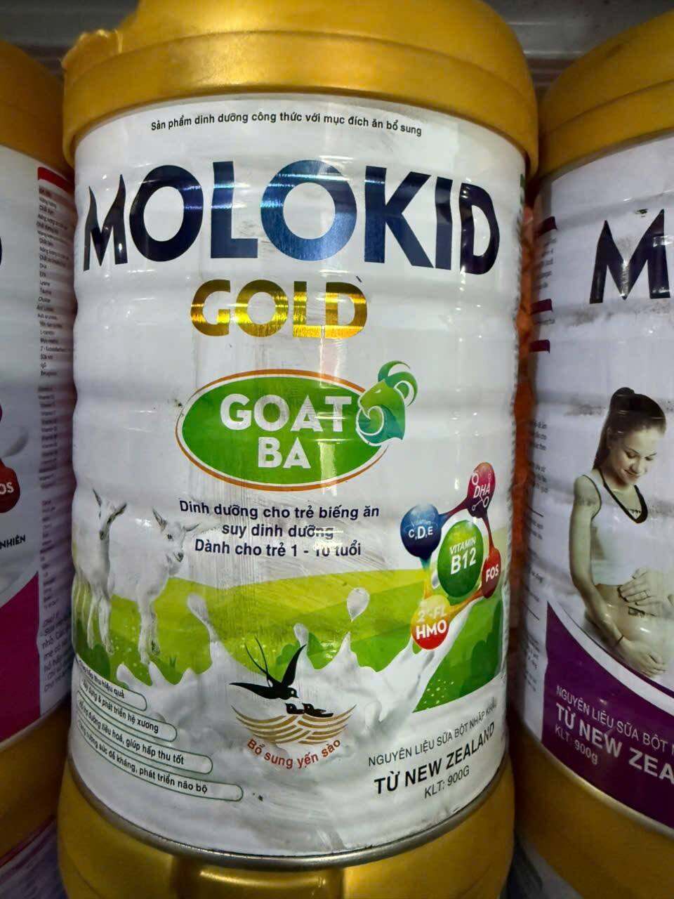 Sữa dê Molo  1-10 tuổi date 2026 thanh lý,
