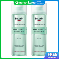 Eucerin | Nước cân bằng kiểm soát dầu Eucerin Dermo Purifier 200ml (bộ 2 chai)