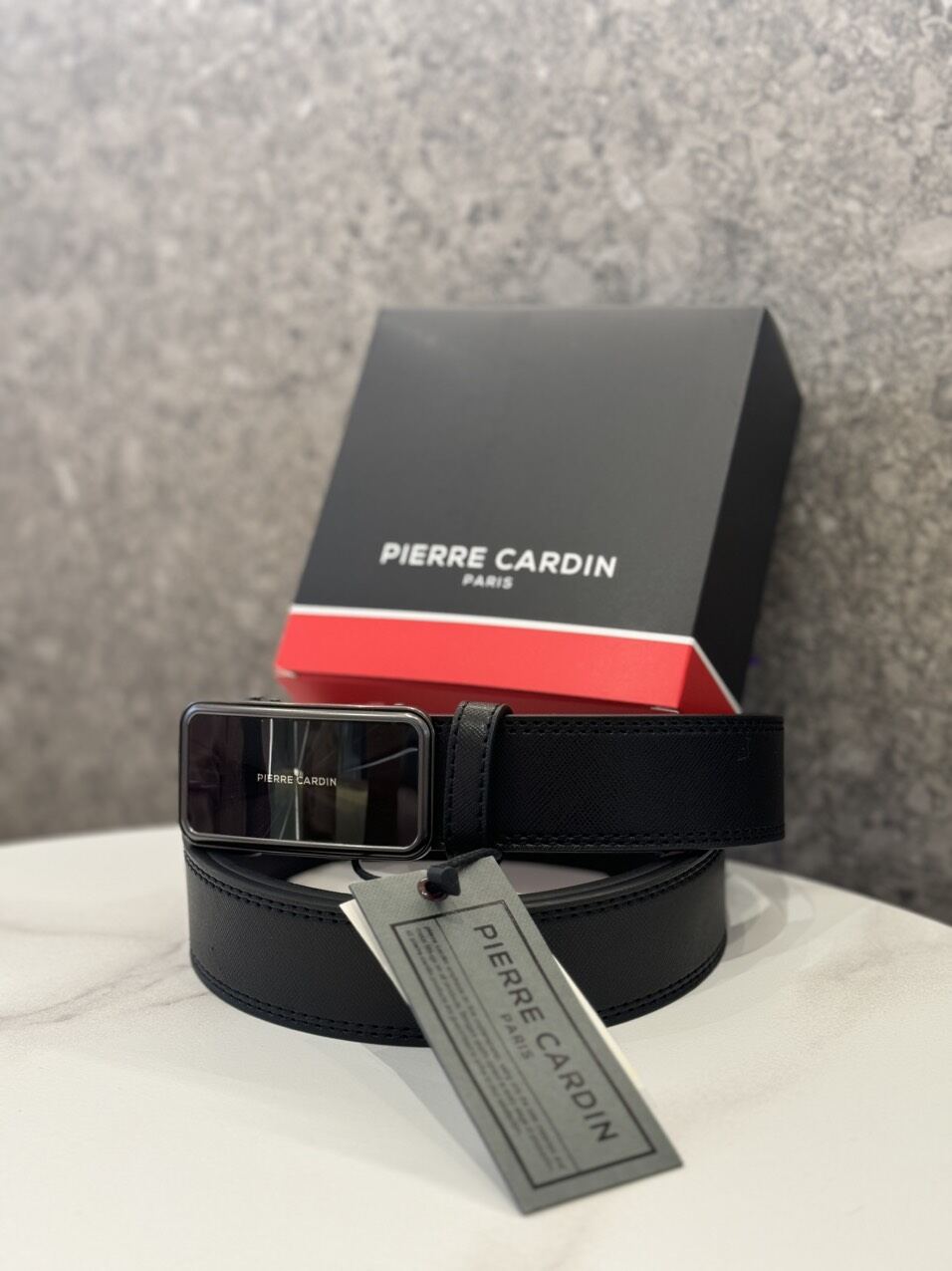 Thắt lưng dây nịt da nam Pieree Cardin fullbox