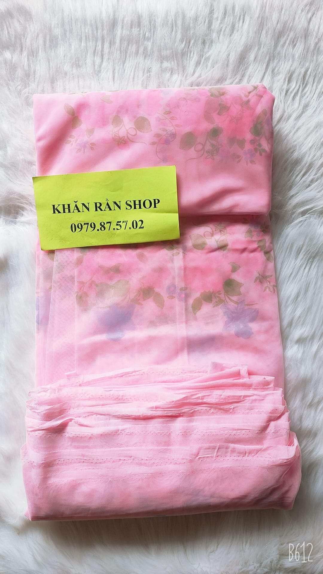 Mùng ngủ lưới hoa 2mX3m HÀNG CAO CẤP