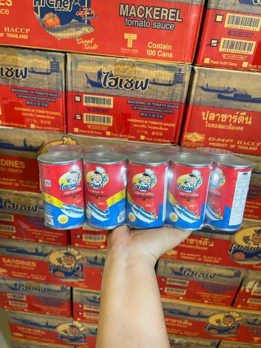 Combo 10 hộp cá mồi sốt cà thái lan