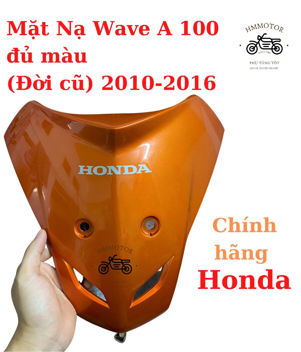 Mặt nạ xe wave a 2010 - 2016 đủ màu chính hãng honda