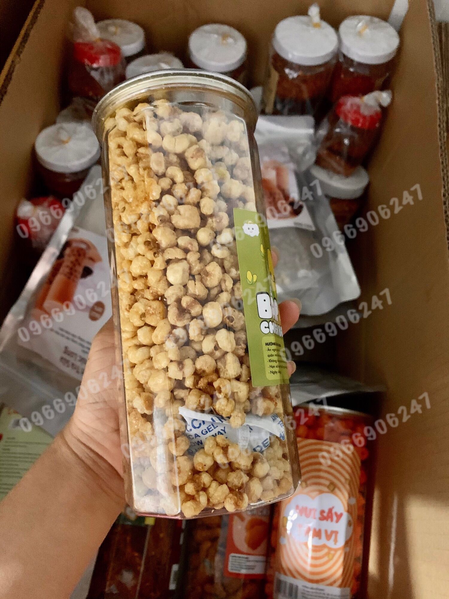 Bắp chiên bơ giòn rụm thơm ngon