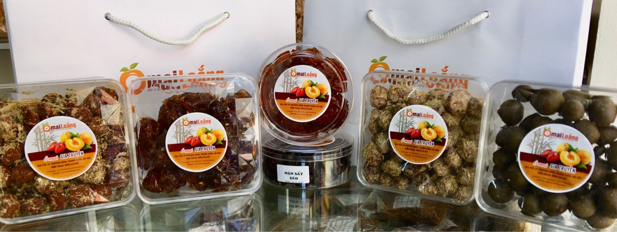 Chanh đào xào mật ong-hộp 500gr