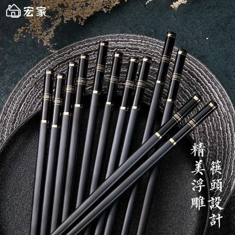 [ 10 đôi đũa Nhật] Đũa Nhật chống trượt