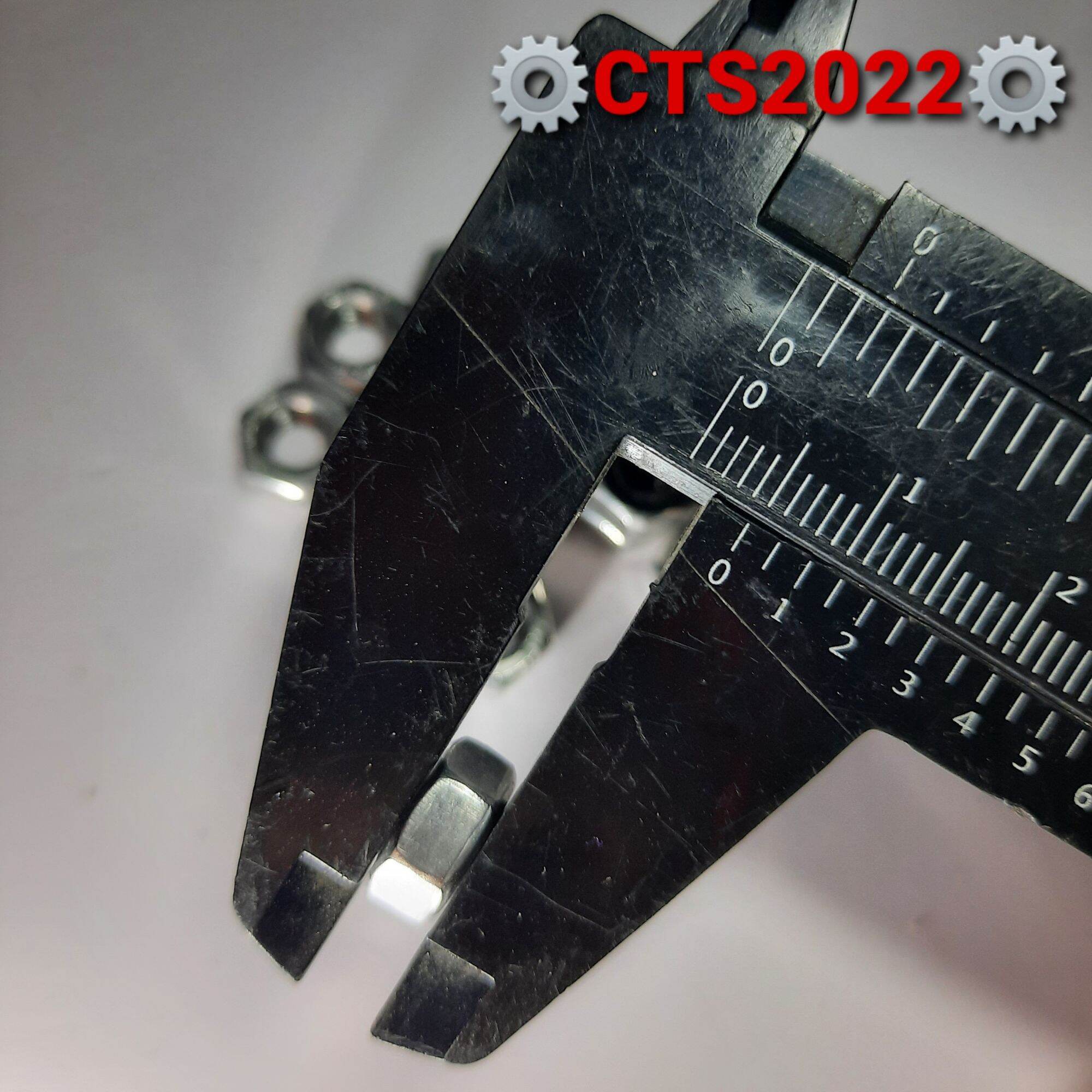 2 Con đai ốc (tán) M6 inox 304